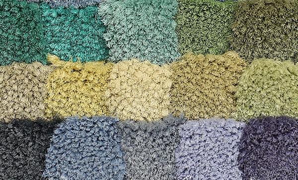 Green and grey colored carpet Green and grey colored carpet